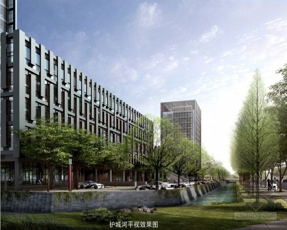 办公环境景观SU资料下载-[上海]办公环境景观设计方案