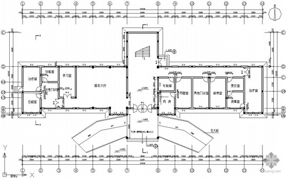 北京建筑结构施工图资料下载-某医院建筑结构全套施工图