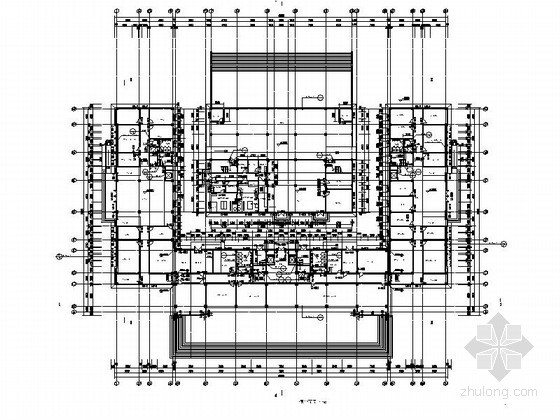 某市法院办公楼建筑施工图- 