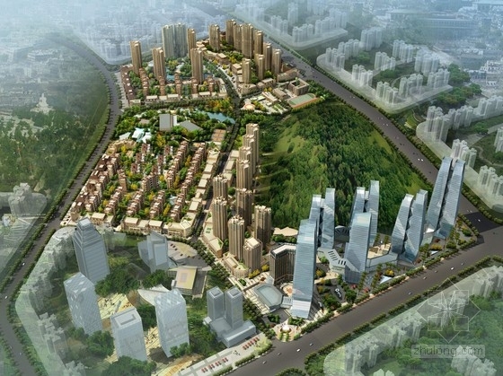贵州住宅方案文本资料下载-[贵州]核心地块城市综合体设计方案文本（多个地块）