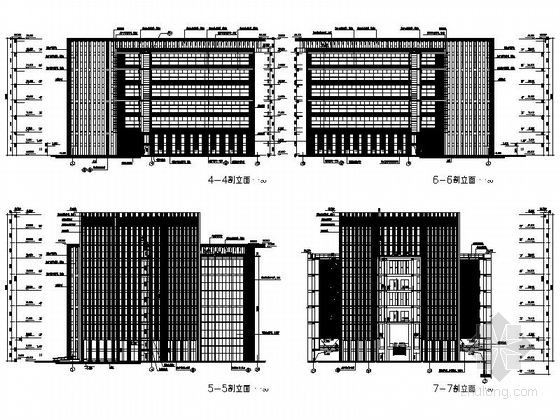 [安徽]大学图书馆建筑设计方案文本(优秀建筑工程设计 含CAD 知名设计院)-大学图书馆建筑设计方案平面图