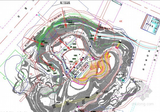 生态修复cad图资料下载-[湖南]矿坑生态修复工程TC7035塔吊基础专项施工方案