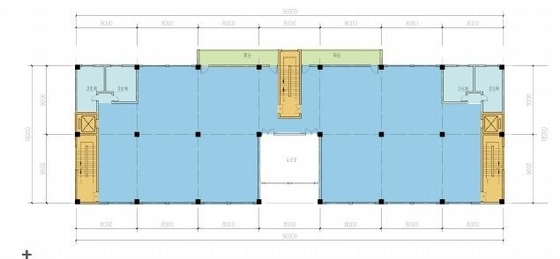 [四川]现代化小栋型高密度集约型工业园区建筑设计方案文本-现代化小栋型高密度集约型工业园区建筑平面图