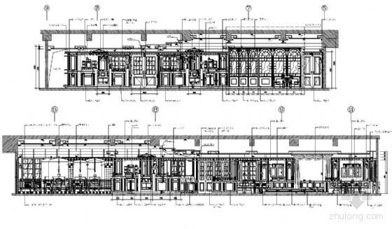 [大连]五星级商务休闲酒店竣工图（含实景及效果）-地下前厅及舞厅
