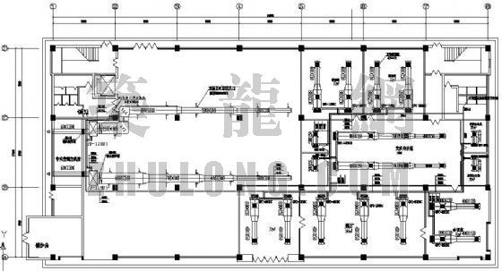 制衣厂房空调资料下载-珠海市某制衣厂厂房空调设计图