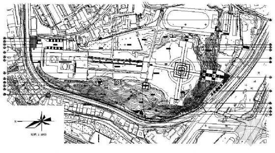 福建山地公园资料下载-闽西革命烈士陵园总体改造工程施工图