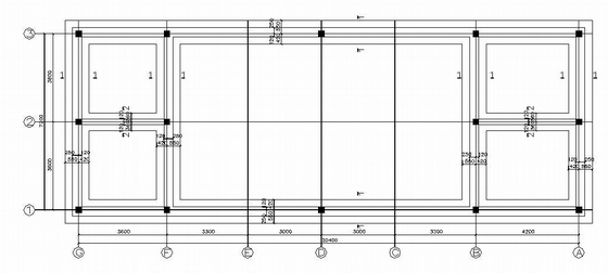 主变压器水喷雾图纸资料下载-变压器室基础结构图纸