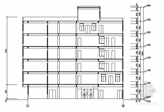 黄埔区红十字医院大楼建筑施工图-2