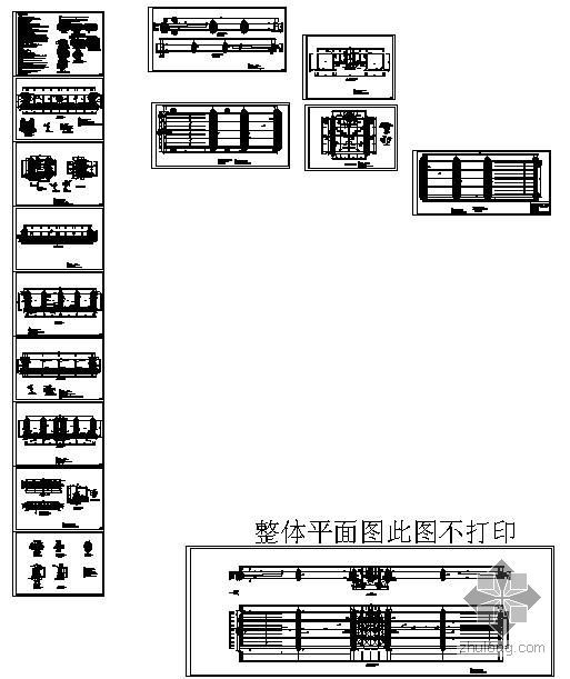 三级沉淀池资料下载-某反应沉淀池结构图