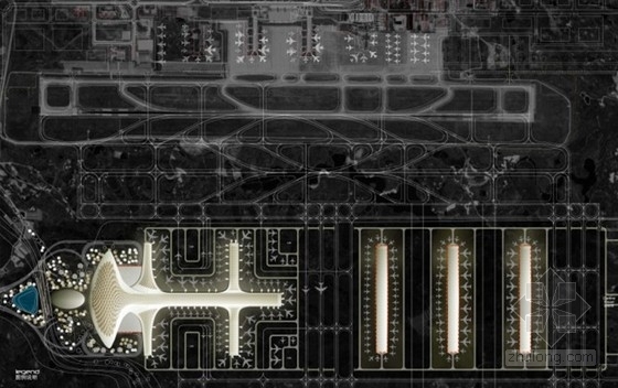 [重庆]某国际机场建筑设计方案文本（含动画，ppt）- 