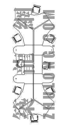 办公室家具立面cad资料下载-办公室家具