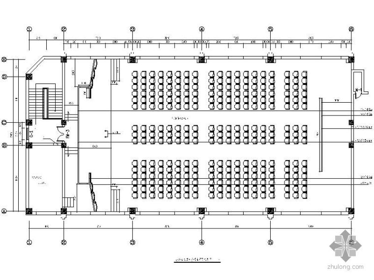 会议室平面施工图资料下载-[辽宁]某电厂会议室施工图