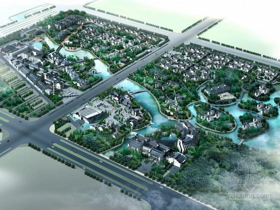 文化城规划CAD资料下载-[安徽]大型文化城规划及单体设计方案文本（知名大学设计）