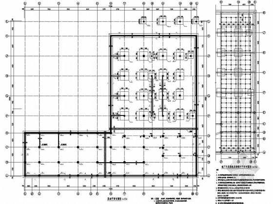 车库顶做法资料下载-[山东]地下单层框架结构车库结构施工图