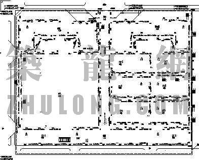 工业园研发设计平面图资料下载-某工业园总平面排水图