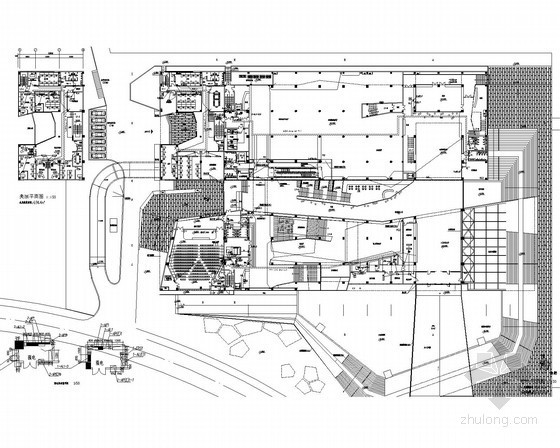博物馆布置平面图资料下载-[安徽]博物馆强弱电施工图86张（系统全面）