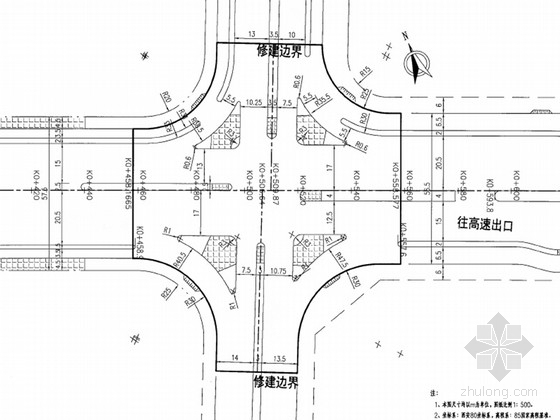 临时工程初步设计图纸资料下载-[福建]城市主干路改扩建工程初步设计图纸125张
