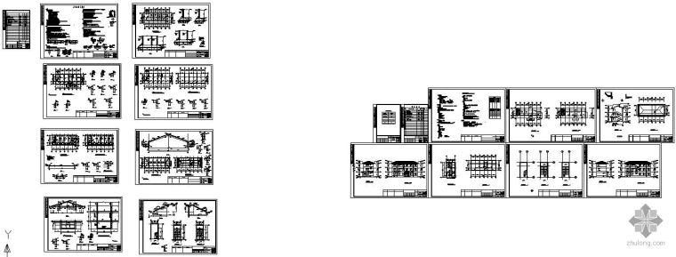 施工建筑图加结构图资料下载-某7度三层砖混结构办公楼全套建筑结构图