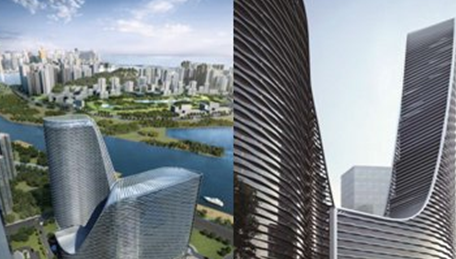 某大厦新增钢结构平台资料下载-全专业全过程BIM平台应用-中国华融大厦项目