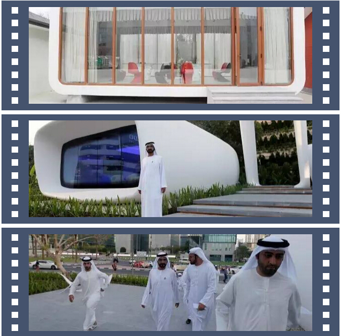 3d打印建筑物技术资料下载-迪拜全球首座3D打印建筑物开业啦