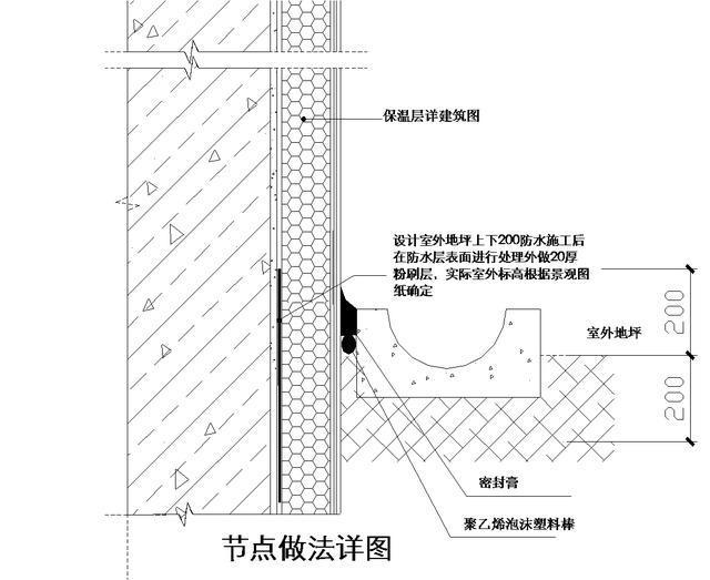 地下室、楼地面、屋面、外墙防水节点构造详图_39