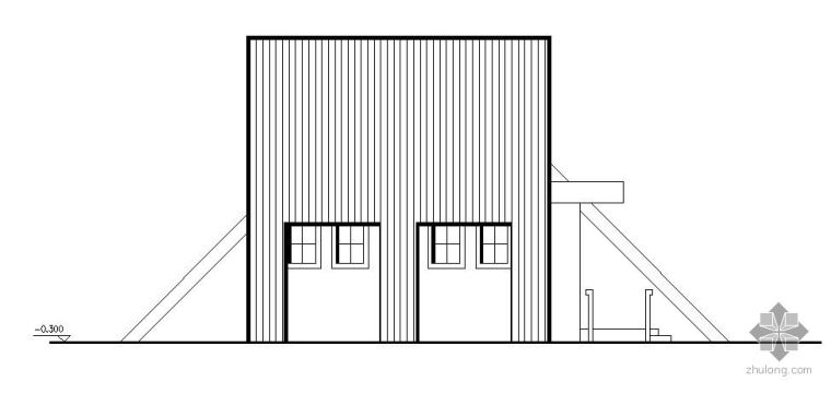 公共建筑景观施工图资料下载-特色景观公厕施工图3套