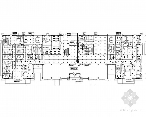 甲级医院方案资料下载-[山东]市中心医院门诊大楼电气施工图（甲级设计院）