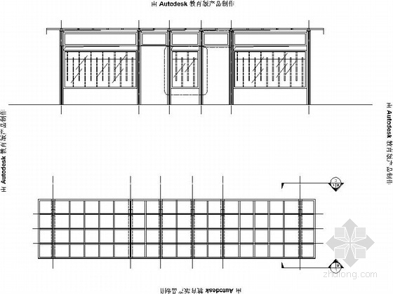 钢制公交车站台施工图资料下载-[安徽]经济开发区公交车站景观规划施工图