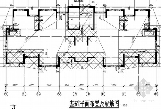 结构设计软件山地建筑资料下载-17层纯剪力墙海景房住宅结构施工图（山地建筑）