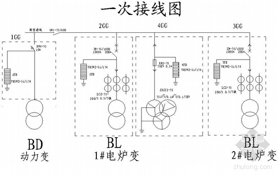 电炉全套控制原理图