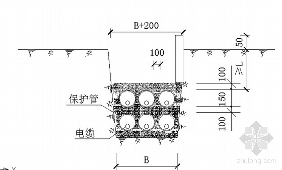 工程建设通用图资料下载-电力工程电缆敷设通用图