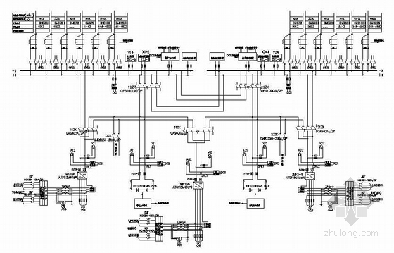 电力工程直流系统资料下载-电厂典型直流系统图和布置图