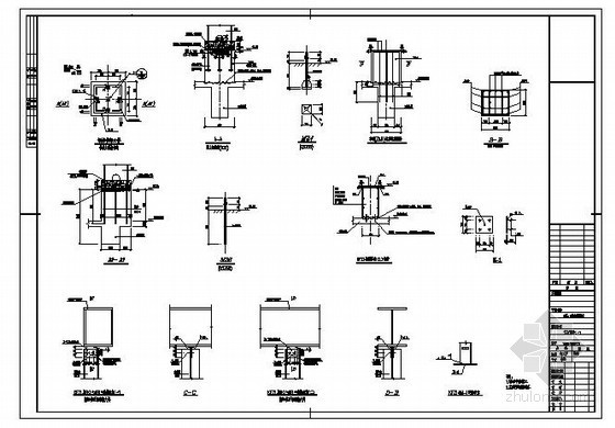 Madan科技园办公楼资料下载-某科技园办公楼加固改造结构设计图
