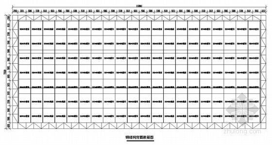 钢结构电子显示屏结构施工图- 