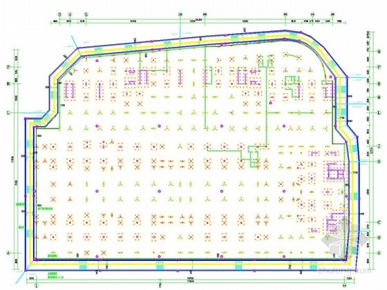 一轴水泥搅拌桩资料下载-土钉墙结合水泥搅拌桩深基坑支护施工图