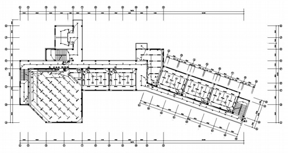 学校综合楼平面设计资料下载-某学校综合楼电气图