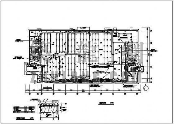 室内消防栓CAD平面图资料下载-消防系统平面图