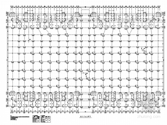 门卫室建筑结构水电施工图资料下载-一层地下室结构施工图