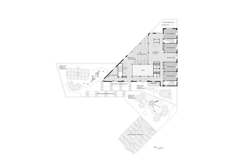 丹麦南港学校-JJW_Sydhavnskolen_plan_4_floor_1_200_A1