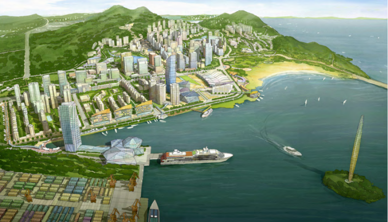 连云港城市设计资料下载-连云港商务核心区规划及城市设计方案文本（EDAW_AECOM）