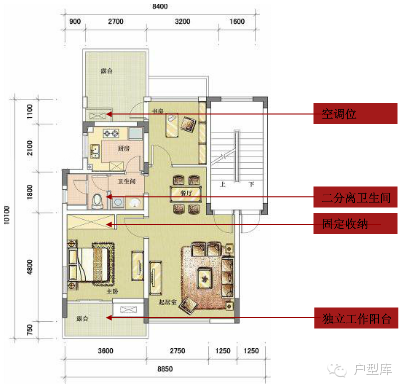 万科各产品线的15个标准户型（值得收藏）_18