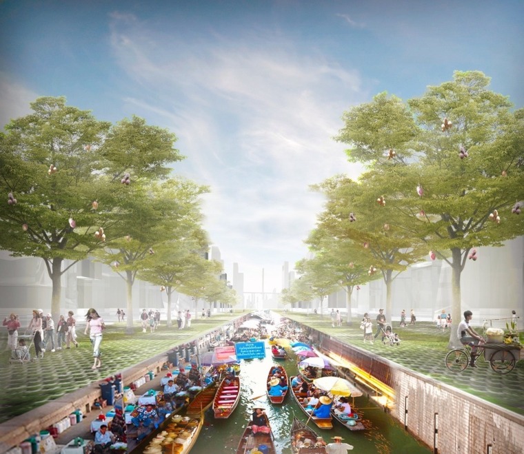 美国曼哈顿泪珠公园资料下载-雅加达绿色曼哈顿总体规划