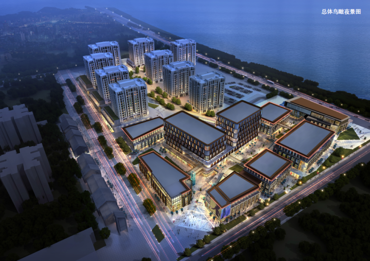 未来科技馆设计资料下载-[重庆]巴南区城南未来新跨越三期工程方案设计