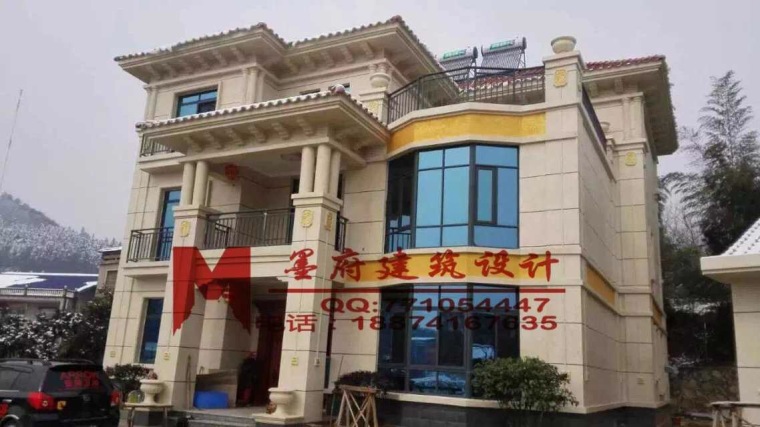 几十套农村自建房设计图纸，房屋设计图，别墅效果图与建成实景-图11 (3).jpg