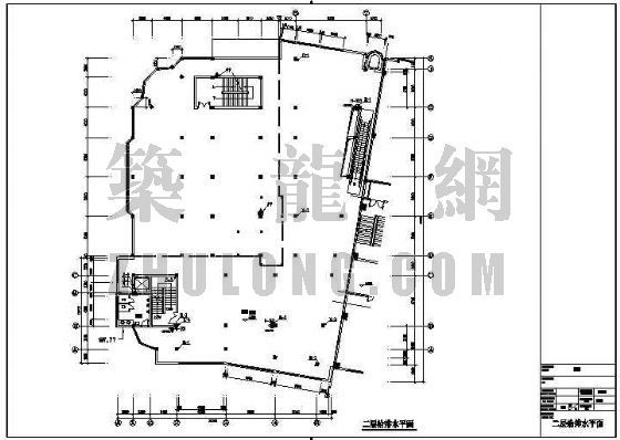 商场消防给水图纸资料下载-某六层商场给排水消防施工图