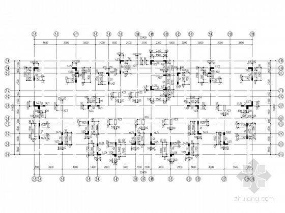 部分框支结构资料下载-18层部分框支剪力墙商务楼结构施工图