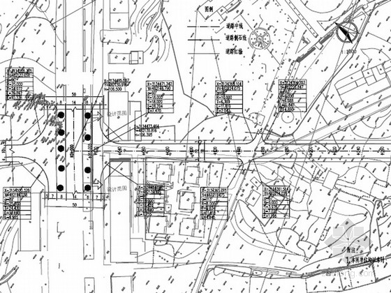 支水准路线 spur leveling line；leveling branch资料下载-[湖南]城市支路整套施工图设计131页（道排 交通   绿化）