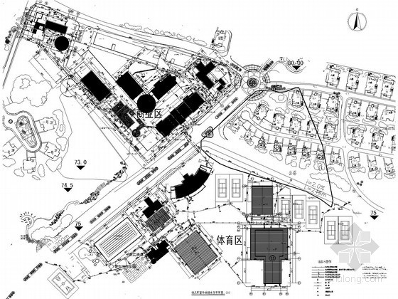 给排水总平面设计说明资料下载-[安徽]幼儿园室外给排水平面设计施工图
