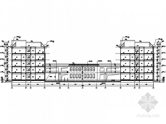 [德州]某儿童福利院五层公寓建筑施工图-图5