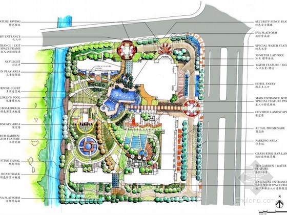 广场景观设计方案CAD资料下载-浙江广场景观设计方案